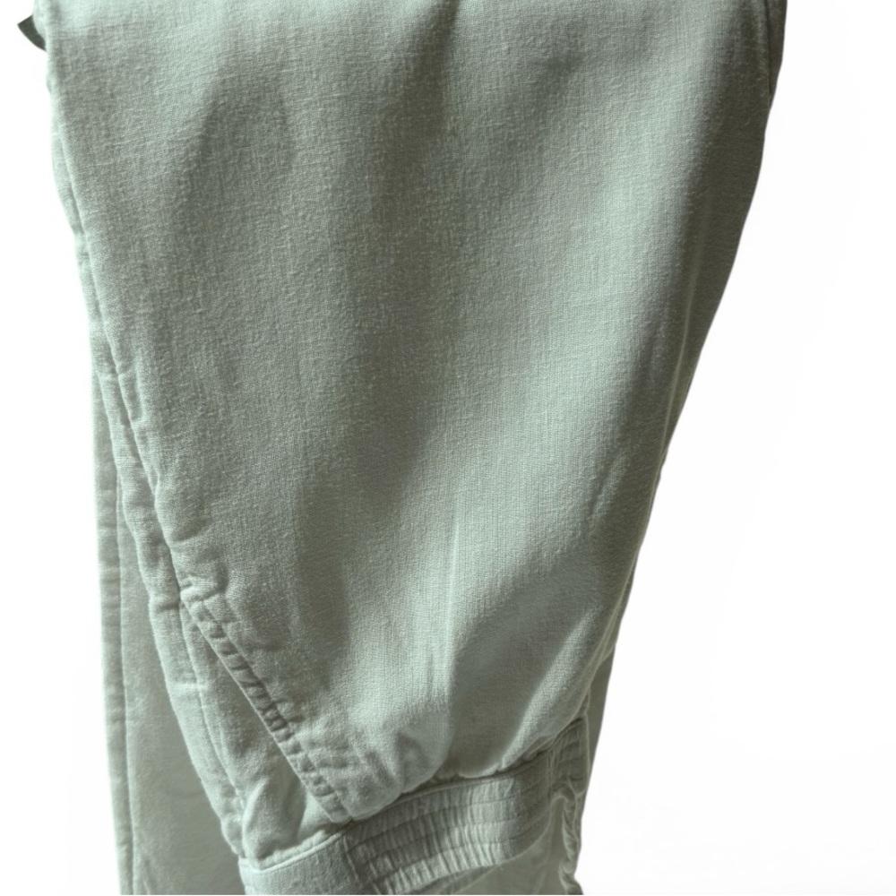 Abercrombie girls 7/8 Wide-Leg linen Drawstring Pants in  white - Picture 3 of 3